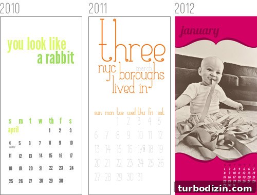 Free Printable Annual Calendar Template — Download Now 3 calendar spread