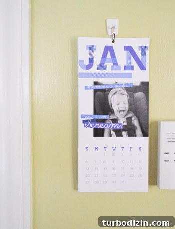 Free Printable Annual Calendar Template — Download Now 8 finished calendar pages