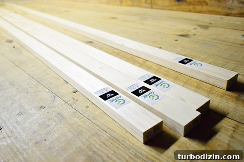Pine boards for frames