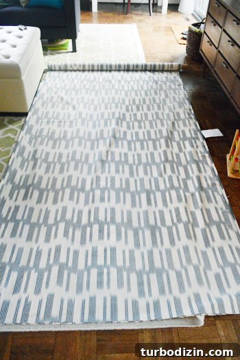 No-Sew Ikat Curtains Tutorial for a Kids’ Room 6 img 55157 5
