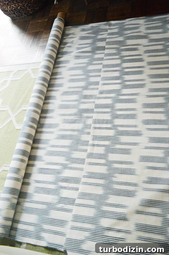 No-Sew Ikat Curtains Tutorial for a Kids’ Room 7 img 55157 6