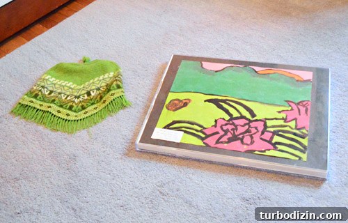 Framing Kids’ Clothes and Adding Playful Wall Hooks for Decor 3 Preparing the frame