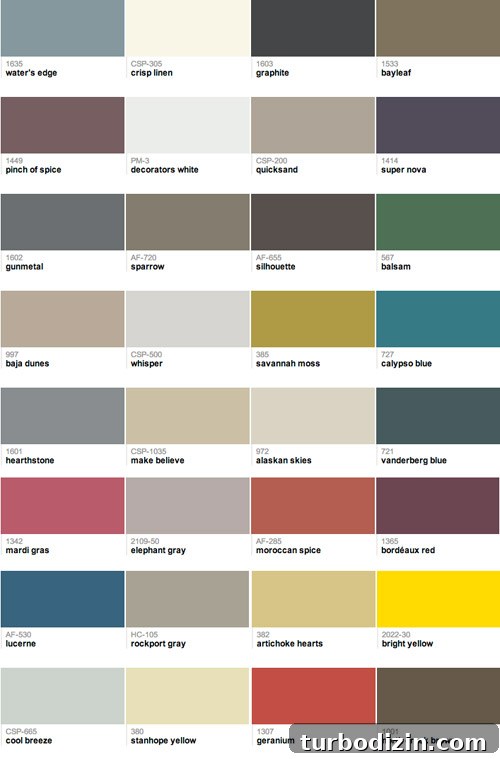 32 Favorite Interior Paint Colors to Transform Your Home 3 Benjamin Moore color selections