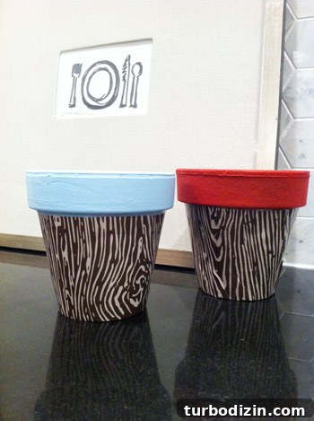 Quick Craft Projects to Try When You're Short on Time 5 Two finished pots