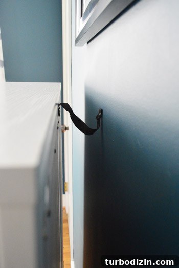 Guest Room Styling: Art and a Bookcase Ideas 8 Bookcase anchored to wall