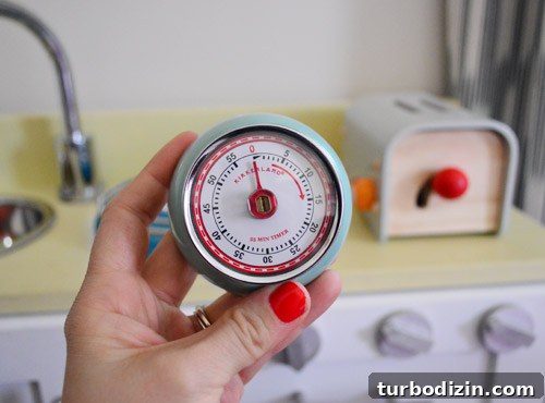 Play kitchen timer