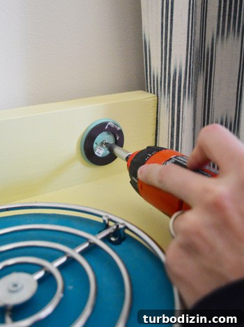 Timer back and magnetic plate