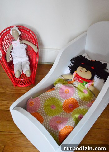 Reviving a Thrift Store Doll Cradle: Step-by-Step Makeover 3 img 55908 2