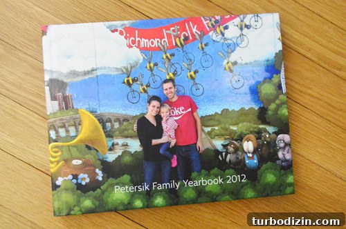 MyPublisher Bound Photobook With A Year Worth Of Family Photos
