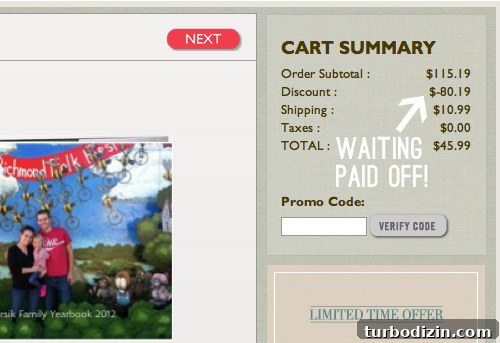 Screenshot Of MyPublisher Discount Deal Of Free Extra Pages Saving 80 Dollars