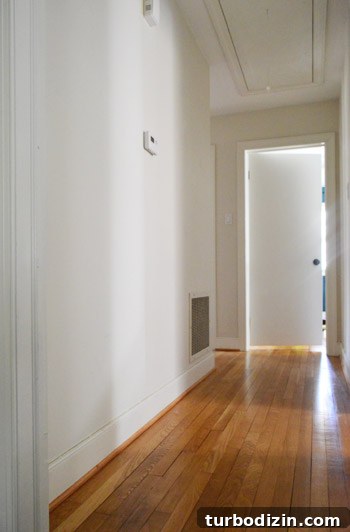 How We’re Installing Board and Batten on Our Home 3 Hallway progress