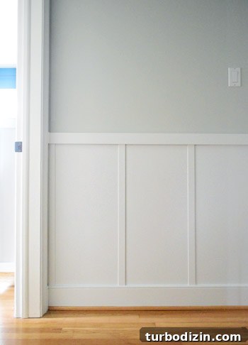 How We’re Installing Board and Batten on Our Home 5 Detail shot