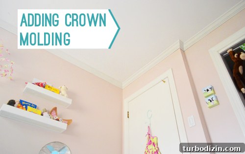 Crown Molding Installation Guide: Step-by-Step Tips for Perfect Results 2 pink bedroom with crown molding and title Adding Crown Molding
