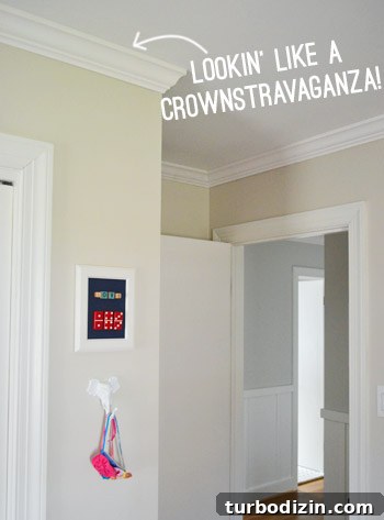 How to Hang Crown Molding: Step-by-Step Video Guide 3 Child's room crown molding