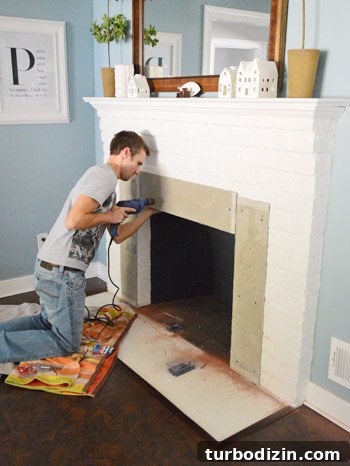 Tile a Marble Herringbone Fireplace: Step-by-Step Guide for Perfect Results 6 img 56593 5