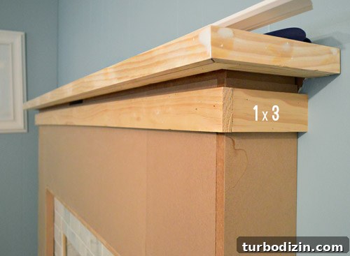 DIY Guide: Build a Custom Fireplace Mantel Step-by-Step 15 img 56691 14