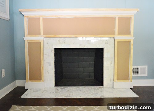 Marble Fireplace Renovation: How We Transformed Ours for $200 3 img 56780 2