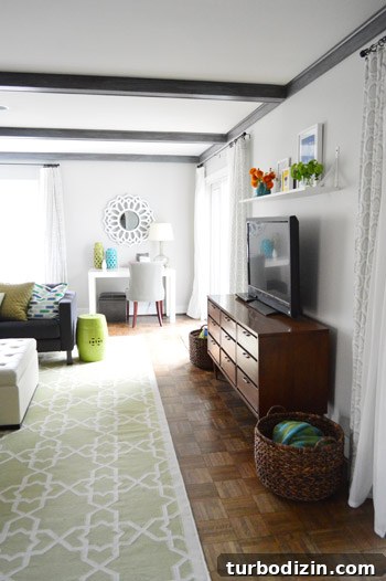 How to Hang a Shelf Above Your TV Without Blocking the Screen 12 img 57084 11