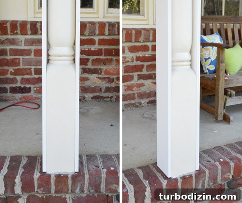 Removing Scalloped Porch Trim and Repairing Porch Columns 13 img 57188 12