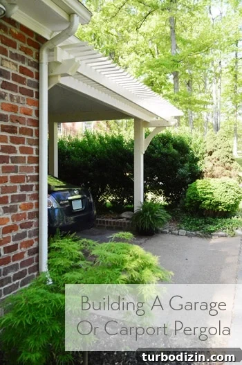 How to Build a Pergola Attached to Your Garage 2 building-a-garage-or-carport-pergola
