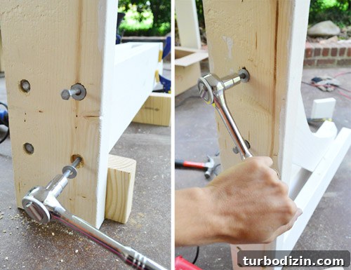 How to Build a Pergola Attached to Your Garage 11 img 57829 17
