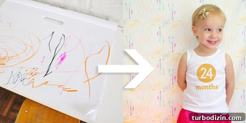 How to Create a Hand-Painted Fabric Backdrop at Home 4 Clara fabric design