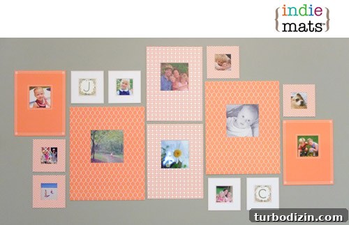 Indie-stagram Freebie: Grab This Fab Indie Photo Pack 3 Indie Mats gallery wall