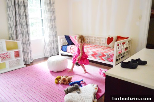 Moving In: Our First Day in the Third House 12 Clara happy in her room