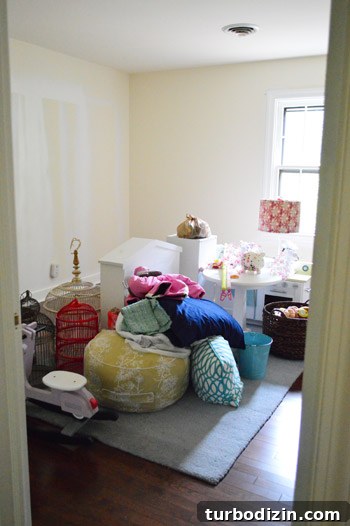 Moving In: Our First Day in the Third House 9 Spare room