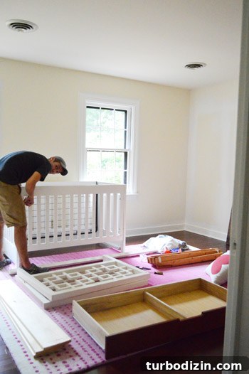Moving In: Our First Day in the Third House 10 Clara's room, just set up