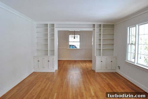 Moving Out of Our Second House: Our Last Day and Final Goodbye 2 Dining room office before