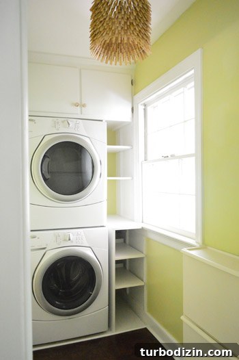 Moving Out of Our Second House: Our Last Day and Final Goodbye 12 Laundry room after