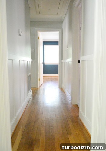 Moving Out of Our Second House: Our Last Day and Final Goodbye 19 Hallway after