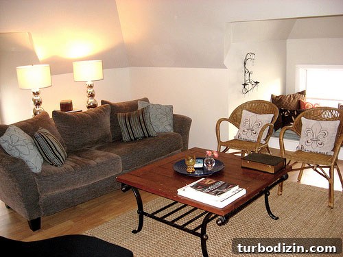 finished-attic-before-and-after Attic after renovation, finished and furnished