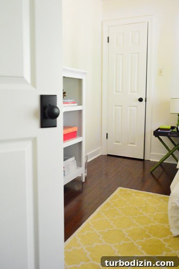 Hallway and closet doors