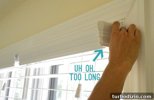 How to Install White Faux Wood Window Blinds Quickly and Neatly 7 img 59093 6