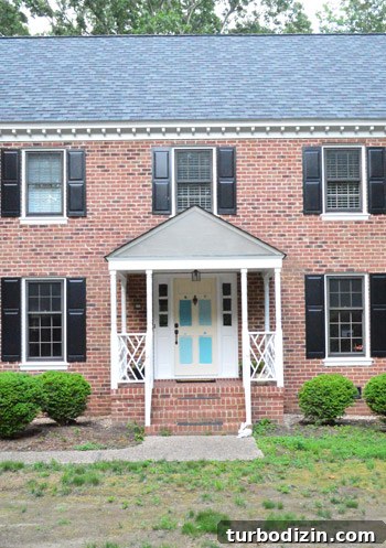 Choose the Perfect Color and Paint Your Front Door Like a Pro 7 Painted swatches on door
