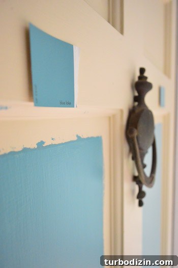 Choose the Perfect Color and Paint Your Front Door Like a Pro 8 Blue Lake front door