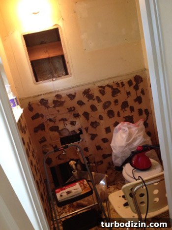 Removing wallpaper