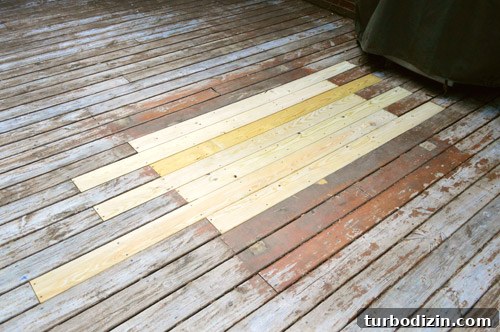 Fix a Hole in Your Deck: Step-by-Step Repair Guide 15 Patched hole in wooden deck