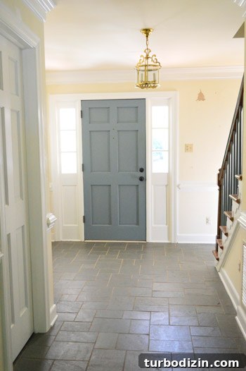 Paint Trim Without a Sprayer: Pro Techniques for Smooth Results 8 Brighter foyer after painting