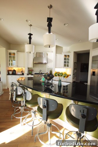 House Crashing: Calm, Clever Strategies for Safer Living 6 Kitchen With Pendant Lights Made From Hanging Desk Lamps