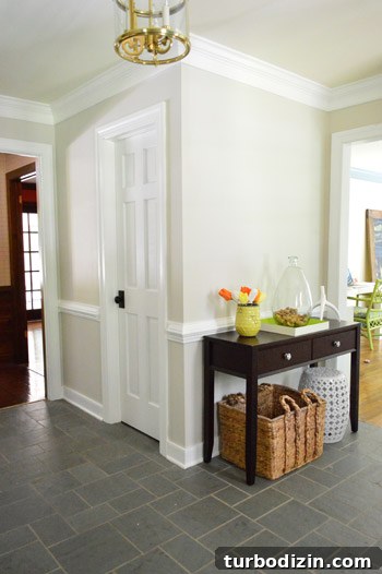 Painting Our Foyer in Edgecomb Gray: Light, Warm Entryway Ideas 11 img 59871 10