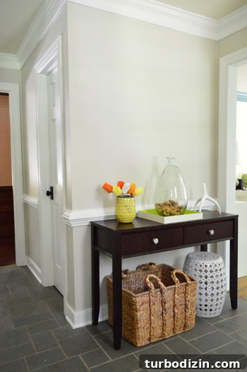 Painting Our Foyer in Edgecomb Gray: Light, Warm Entryway Ideas 13 img 59871 12