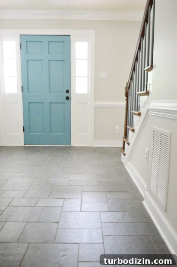 Painting Our Foyer in Edgecomb Gray: Light, Warm Entryway Ideas 14 img 59871 13