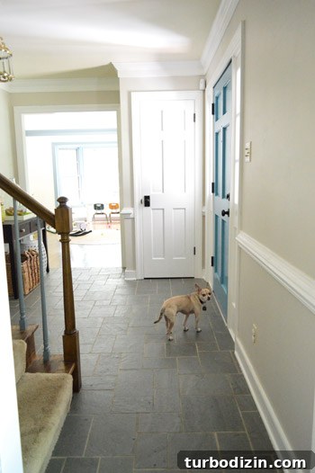 Painting Our Foyer in Edgecomb Gray: Light, Warm Entryway Ideas 6 img 59871 5