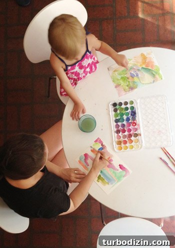 Sharing Love and Art: Creative Ways to Show You Care 2 Clara painting