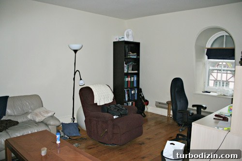 Before photo of bedroom