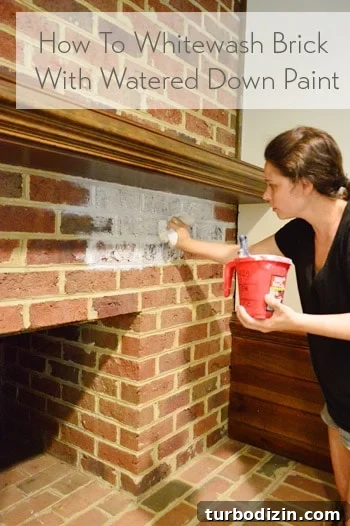 Whitewashing a Brick Fireplace: Step-by-Step Guide for a Fresh Look 15 how-to-whitewash-brick-with-watered-down-paint