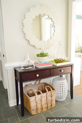 How to Hang a Moravian Star Light in Your Foyer 5 img 60552 4